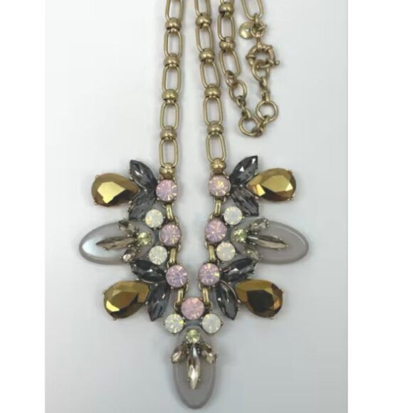 J CREW BRULEE IRIDESCENT STATEMENT NECKLACE - Picture 5 of 15